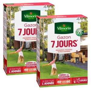 Gazon 7 jours - 1 kg (x2)